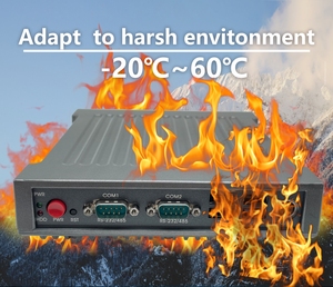 NUC ระบบฝังคอมพิวเตอร์ควบคุมอุตสาหกรรมขนาดเล็กแบบไม่มีพัดลมสำหรับการใช้งานหุ่นยนต์ - Product Image 4