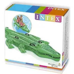 Toptan orijinal Intex havuz yüzen 58546 LIL' GATOR RIDE-ON çocuklar için şişme havuz yüzen