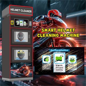 Machine de nettoyage à sec automatique personnalisée pour casques et <span class=keywords><strong>chaussures</strong></span> de moto avec SDK, accepte les cartes de crédit, les pièces de monnaie et les codes QR - Product Image 1
