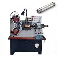 Machine à roulage de filetages pour barres de fer à béton parallèles, haute productivité, moteur 5.5kw 380V