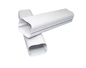 Mini Split Air Conditioner Parts Heat Used Air Conditioning Pipe Gutter Slim Duct Cover for Home Builders