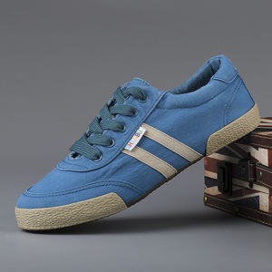 Giày thể thao vải bố cổ điển, kiểu dáng thể thao, dây buộc, thoáng khí, dành cho nam giới. - Product Image 5