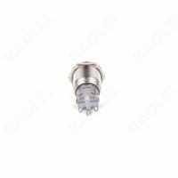 Interrupteur à bouton-poussoir en acier inoxydable 19 mm 19F-11PZ/J/S