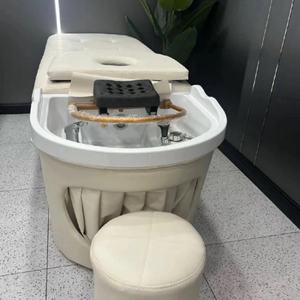 Table de massage chinoise Zxm Salon SPA pour le lavage des cheveux, la thérapie capillaire, le massage thaïlandais, le lit à eau pour le shampooing - Product Image 6