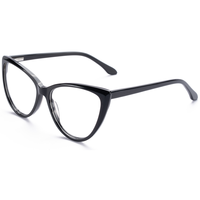 Monture de lunettes classiques œil-de-chat Elan Optical RD26061, best-seller, monture complète pour femme en acétate, lunettes optiques écologiques sans peinture