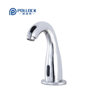 Accessoires de robinetterie de salle de bain Pollock Classic, robinet à capteur de mouvement inductif en cascade