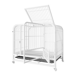 Jaula para Perros de Hierro ODM y OEM con Ruedas para Perros Pequeños/Medianos/Grandes, Uso en Interiores, Todas las Estaciones - Product Image 2