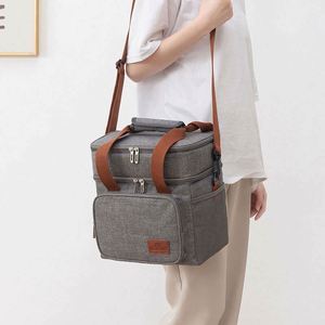 Sac Isotherme en Aluminium Grande Capacité Double Couche pour Pique-nique et Camping – Offre Spéciale - Product Image 6