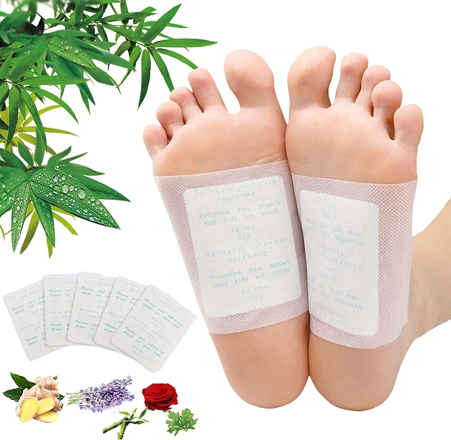 Patch de pieds au gingembre coréen, détox CE MSDS ISO, coussinets de pieds, soins des pieds, élimine les toxines, le sommeil et la perte de poids, offre spéciale