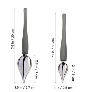 <span class=keywords><strong>Cucchiaio</strong></span> da Chef per Decorazione Salse, in Acciaio Inox, per Cucina, Ristorante, Cucina Occidentale, Pasticceria, Decorazione Dolci, Cucchiai Artistici - Product Image 2