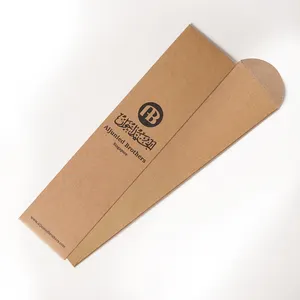 Wholesale Customized Biodegradable Black White Brown Kraft Paper Incense Stick Packaging Tube Box for Incense