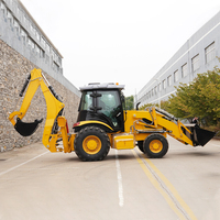Heißer Verkauf: Hyundai Baggerlader 4x4 mit mechanischem Shuttle – Mini-Traktor-Baggerlader für Logistik und Lagerhaltung