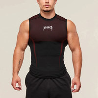 Débardeur de compression respirant à séchage rapide pour homme – Gilet de sport sans manches pour la gym, le fitness, le jogging et les activités athlétiques