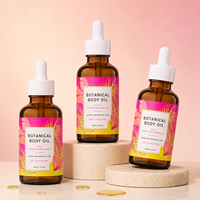 Minyak Cyperus Rotundus Alami Cold Pressed untuk Pengurangan Rambut Permanen Serum Penghilang Rambut Herbal Lembut untuk Seluruh Tubuh 60ml