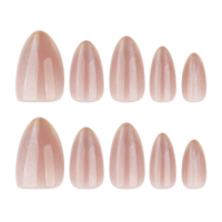30 faux ongles autocollants pour débutants, haute qualité, marque privée, colle cyanoacrylate, faux ongles pour enfants, effet œil de chat