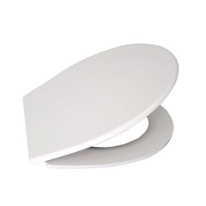 Asiento de inodoro redondo de urea con cierre suave, tapa antibacteriana UF, fácil instalación, para sanitarios. - Product Image 1