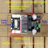 1000W AMPLI 1KW Amplificateur IRS2092 + RIFP4227 x2 Numérique Haute Puissance Amplificateur Subwoofer Pleine Fréquence D'étape Ampli Conseil