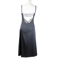 Robe de nuit d'été à bretelles pour mariage de rêve, pyjama une pièce en maille sensuelle pour femme, vêtements de maison respirants, col en V uni, pur désir
