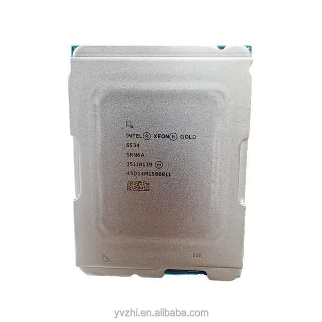 For Xeon Gold 6534 Server CPU 8-Core 4.2GHz 24MB L3 Cache 64-Bit Support