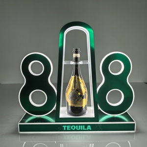 Presentador de botella de <span class=keywords><strong>Tequila</strong></span> 818 con luz LED, glorificador de champán, servicio de botella VIP para discotecas, bar, salón - Product Image 4