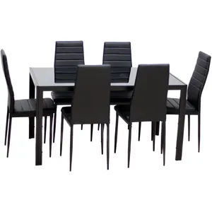 6 Chairs and 1 table Dinner Room Dinning furniture Dining Table Set