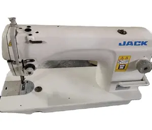 Second hand jack 8700 single needle lockstitch sewing machine hot sale sewing machine low price fresh colour sewing machine