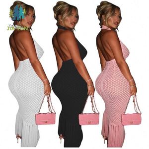<span class=keywords><strong>Nouvelle</strong></span> Robe Décontractée Tricotée à Franges pour Femme 2026, Robe de Plage Moulante d'Été Grande Taille 2XL, Robes Décontractées pour Femme - Product Image 2