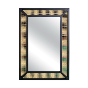 Miroirs décoratifs <span class=keywords><strong>en</strong></span> <span class=keywords><strong>rotin</strong></span> fait à la main, vente <span class=keywords><strong>en</strong></span> gros, bon marché, décoration de maison, meubles, <span class=keywords><strong>miroir</strong></span> de décoration murale - Product Image 1