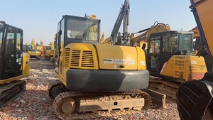 Excavatrice Komatsu PC60-8 d'occasion, équipement de construction hydraulique jaune - Product Image 2