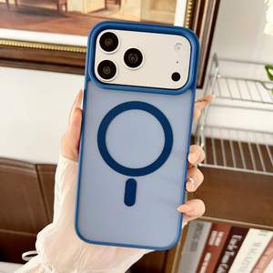 Funda Magnética de Lujo para Teléfono con Carga Inalámbrica, Color Caramelo, TPU y PC Mate, para <span class=keywords><strong>iPhone</strong></span> 17 16 15 14 13 12 11 Pro Max <span class=keywords><strong>XR</strong></span> - Product Image 6