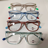 Montures de lunettes en acétate de haute qualité pour adolescents et étudiants, vente en gros en stock