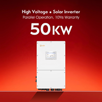 Solis UE IP66 30kW 40kW 50kW puissance triphasée haute tension onduleur solaire hybride pour système d'énergie solaire