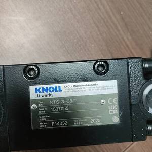 ลดราคาพิเศษ ปั๊มสกรู KNOLL รุ่น 25-38-T ซีรีส์ 20/KTS 25/KTS 32/KTS 40/KTS 50/KTS 60 - Product Image 1