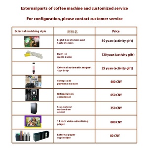<b>Fully</b> <b>Automatic</b> Commercial Household E30Sw <b>Coffee</b> Milk Tea <b>Machine</b> Three-Material Single-Hot Vending SDK Function Factory Direct - Product Image 5