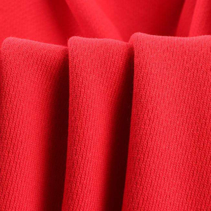 Tela de Jersey Sencillo 100% Algodón Rojo Brillante, Suave y Transpirable, para Camisetas, Ropa de Bebé, Textil al por Mayor - Product Image 5