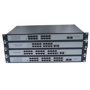 19 '<span class=keywords><strong>rack</strong></span> 260W 24 + 2 ethernet PoE chuyển đổi 2 cổng uplink 1000Mbps 380W Gigabit 24 cổng PoE chuyển đổi - Product Image 3