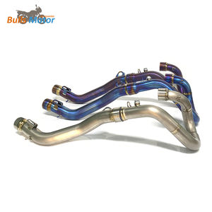 Échappement Enduro <span class=keywords><strong>pour</strong></span> <span class=keywords><strong>KTM</strong></span> 350 tuyau d'en-tête de EXC-F 2017 - 2023 350 collecteur XCF-W alliage de titane - Product Image 4