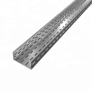 BESCA Cable Tray Support System Perforated Galvanized Steel Cable Management Trays
