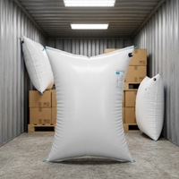 Kantong Udara Dunnage Reusable 100x220cm Putih Pengisi Celah Tiup untuk Perlindungan Pengiriman Kontainer, Dapat Didaur Ulang, Terbuat dari Polypropylene Woven