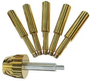 Vault Door Handle Golden 5 Spoke Safe Handles For Gun Mosler Safes Euro Profile Cylinder Handle Door Lock Escutcheon