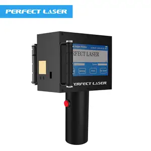 Hoàn hảo laser tự động Logo ngày thời gian thư hình ảnh mã vạch giá rẻ kinh tế cầm tay máy in phun máy