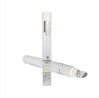 Tube cosmétique vide personnalisé en plastique souple pour baume ou huile exfoliante pour les lèvres, 3ml, 10ml, 15ml, 20ml, avec impression sérigraphique sur surface pour gloss.