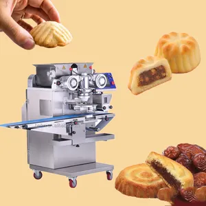automatic encrusting and forming machine maamoul making machine mooncake production line for factory businesses