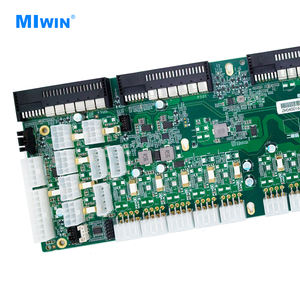 Base de Alimentación MIWIN Personalizada para 31 CPU, Conectores MINI FIT de 8 Pines 2x4, Placa Base para Módulos de Alimentación CRPS, Placa Trasera para Fuente de Alimentación Redundante - Product Image 4