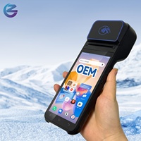 Nuevo Terminal POS Portátil Z92 de 5.5 Pulgadas con Impresora Térmica, Punto de Venta, Máquina POS de Pago Portátil, USB, Android 13/14/16, 2GB de RAM