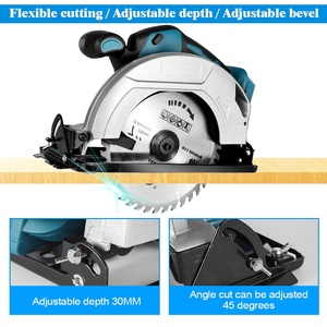 เลื่อย<span class=keywords><strong>วงเดือน</strong></span>ไฟฟ้าไร้<span class=keywords><strong>สาย</strong></span>180มม. 7นิ้ว900W 5000RPM,เลื่อยตัดงานไม้แบบมัลติฟังก์ชั่น - Product Image 2