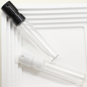 Wholesale Luxury <b>Mini</b> Clear Glass <b>Perfume</b> Sample Atomizer Tester 1ml 1.5ml 2ml 2.5ml Empty <b>Mini</b> Oil Packaging - Product Image 4