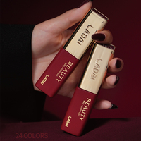 ZRKGEL Fournitures pour ongles LADAI – Kit de vernis gel UV 24 couleurs rouge automne de luxe, qualité salon, logo personnalisé, vente en gros OEM