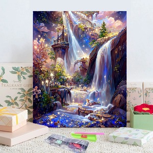 Peinture diamant 5D à pose complète, peinture diamant 5D DIY, image en strass, toile de peinture diamant, décoration murale - Product Image 1