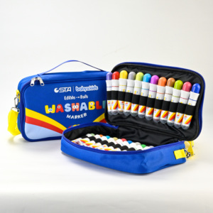 <span class=keywords><strong>Pennarelli</strong></span> <span class=keywords><strong>Lavabili</strong></span> STA 36 Colori a Base d'Acqua Non Tossici <span class=keywords><strong>per</strong></span> Bambini, Penne ad Acquerello <span class=keywords><strong>per</strong></span> l'Educazione Precoce e il Disegno Fai-da-Te - Product Image 1